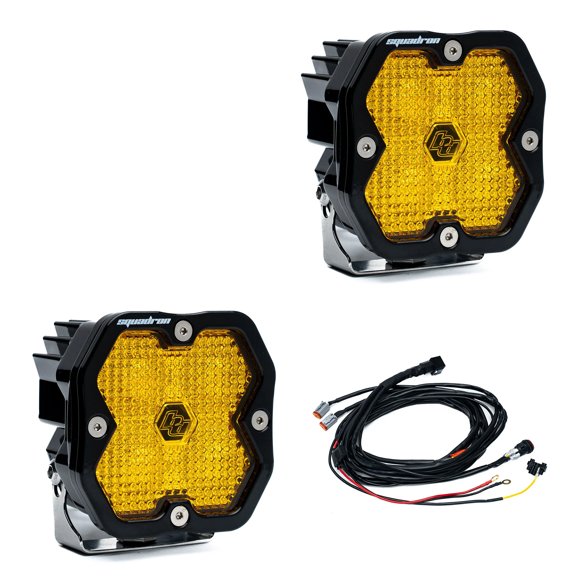 Baja Designs Squadron 2.0 Sport Black LED Auxiliary Light Pod Pair - Image 14