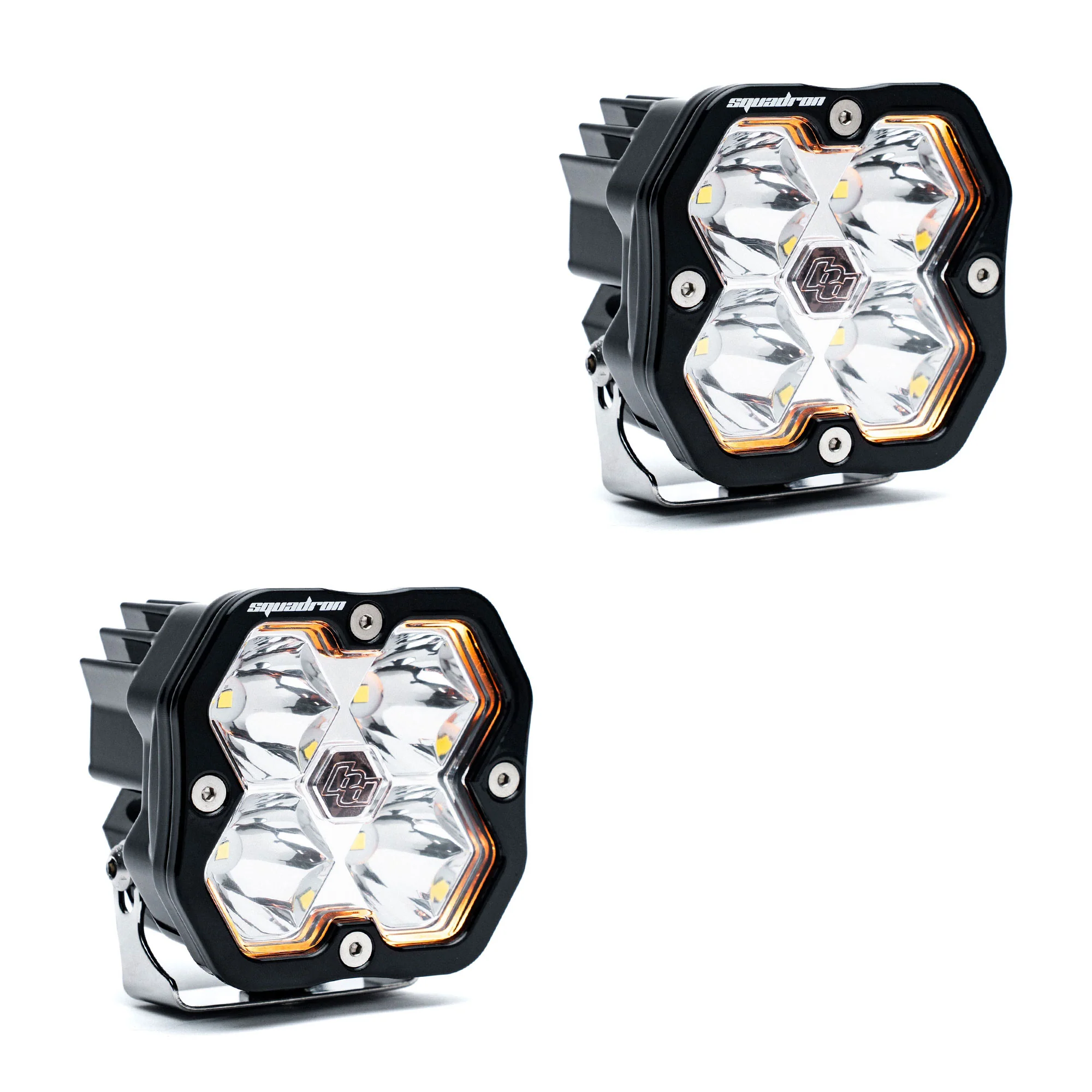 Baja Designs Squadron 2.0 Sport Black LED Auxiliary Light Pod Pair - Image 2