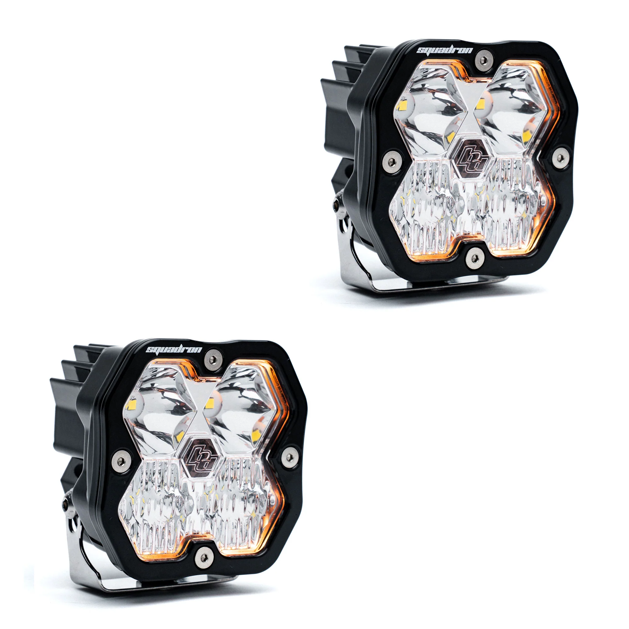 Baja Designs Squadron 2.0 Sport Black LED Auxiliary Light Pod Pair - Image 6