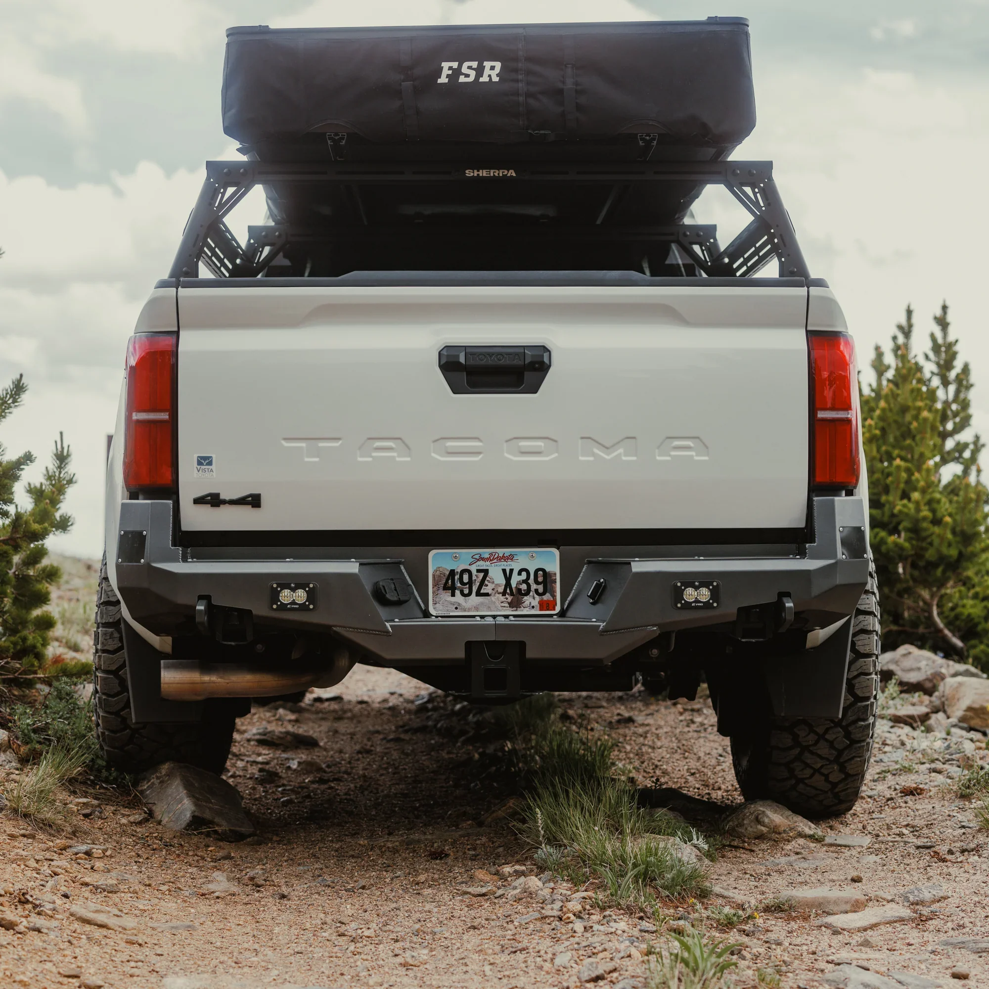 C4 Fabrication Overland Rear Bumper For Tacoma (2024-Current)