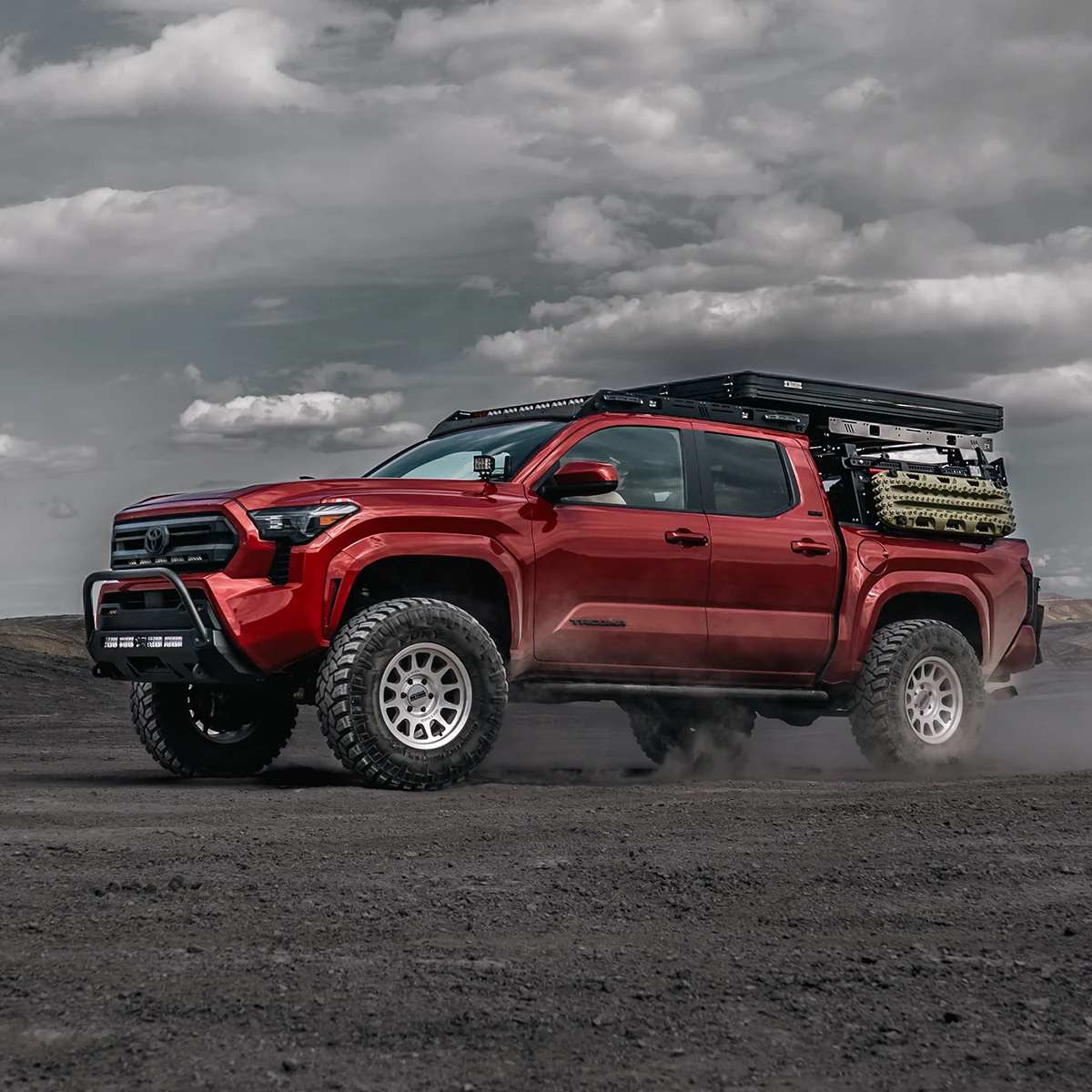 Cali Raised Bolt-On Bull Bar For Stealth Front Bumper For Tacoma (2024-Current) - Image 3