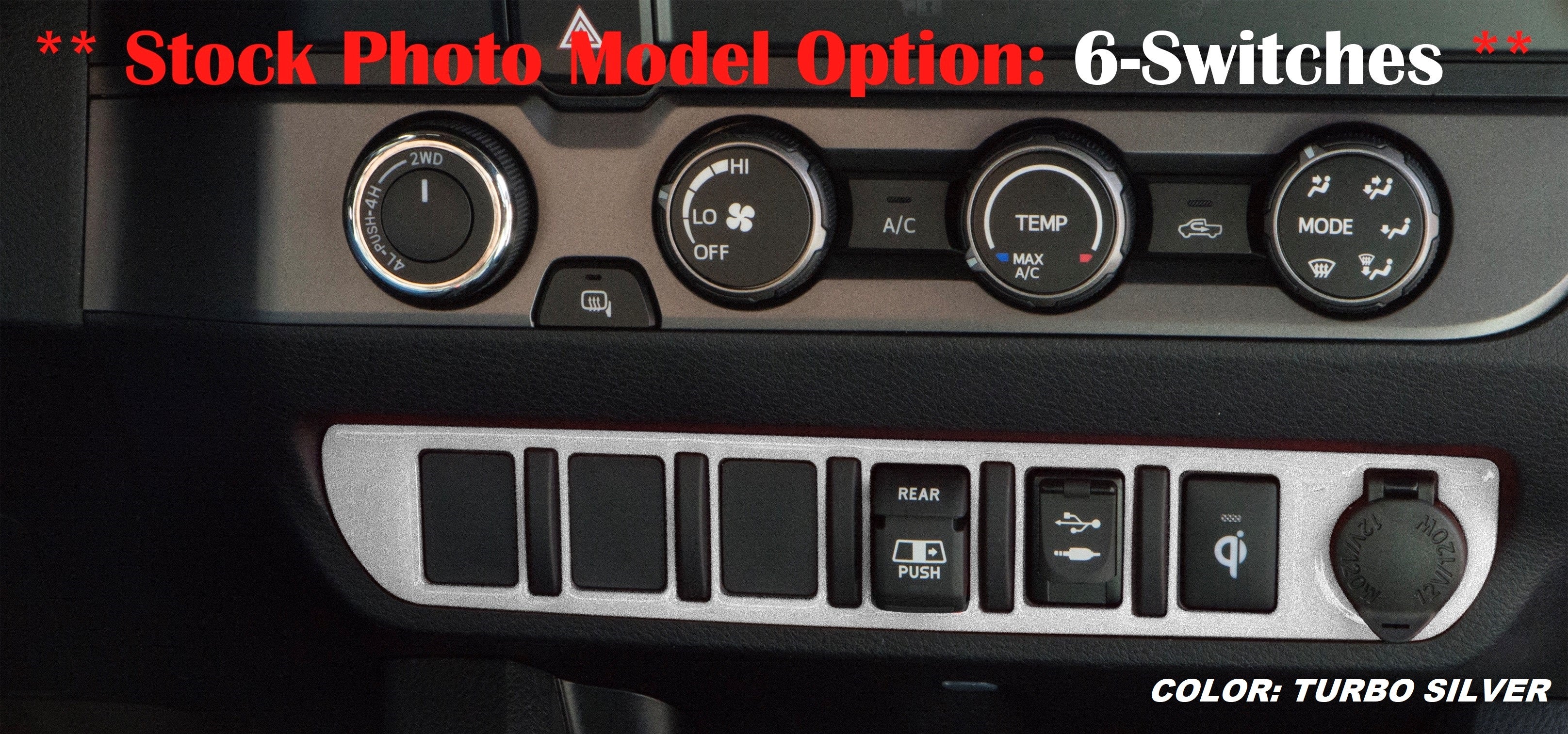 Tufskinz Center Dash Switch Panel For Tacoma (2016-2023) - Image 10