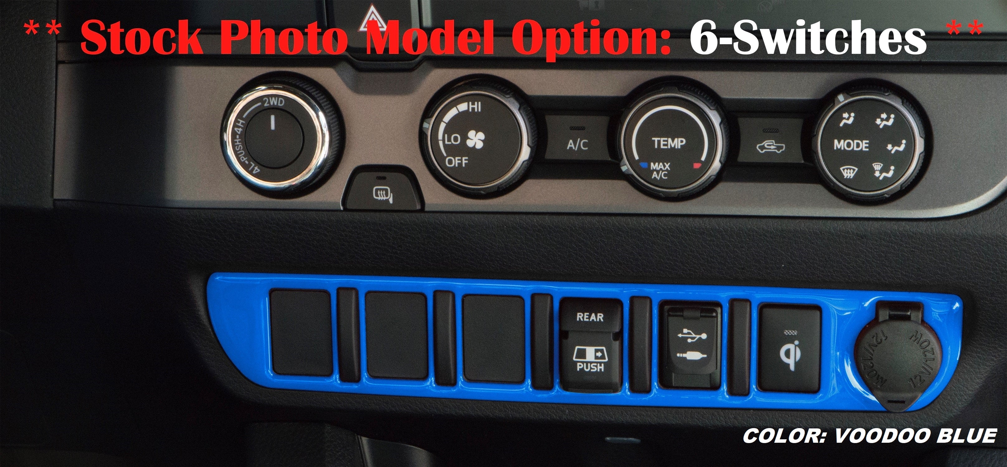 Tufskinz Center Dash Switch Panel For Tacoma (2016-2023) - Image 11