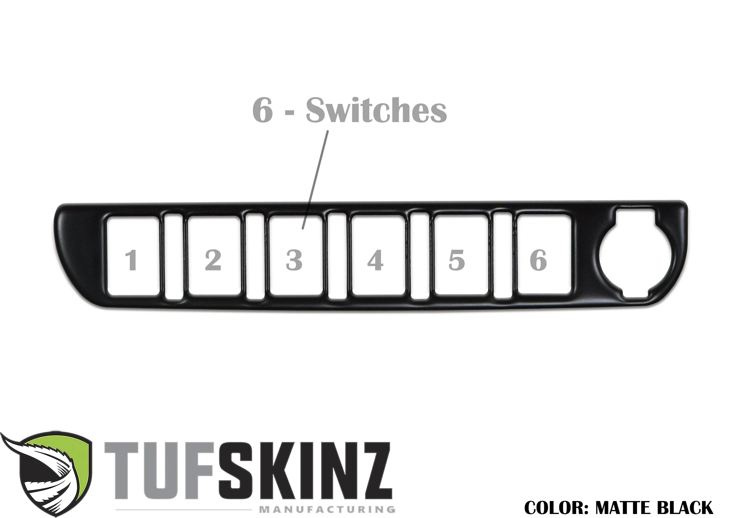 Tufskinz Center Dash Switch Panel For Tacoma (2016-2023) - Image 26