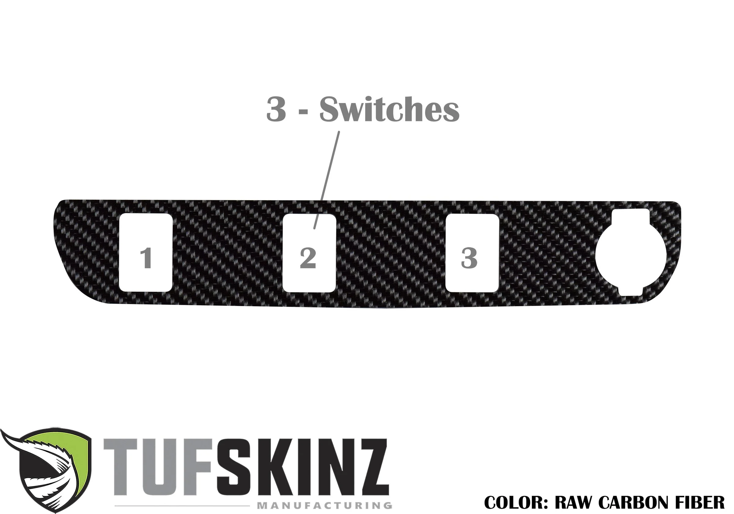 Tufskinz Center Dash Switch Panel For Tacoma (2016-2023) - Image 49