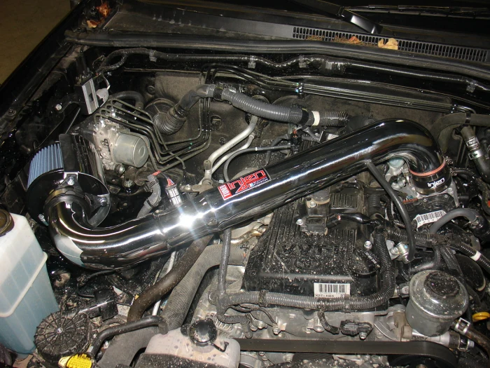 Injen PF Cold Air Intake System Wrinkle Black For Tacoma (2005-2023) - Image 2