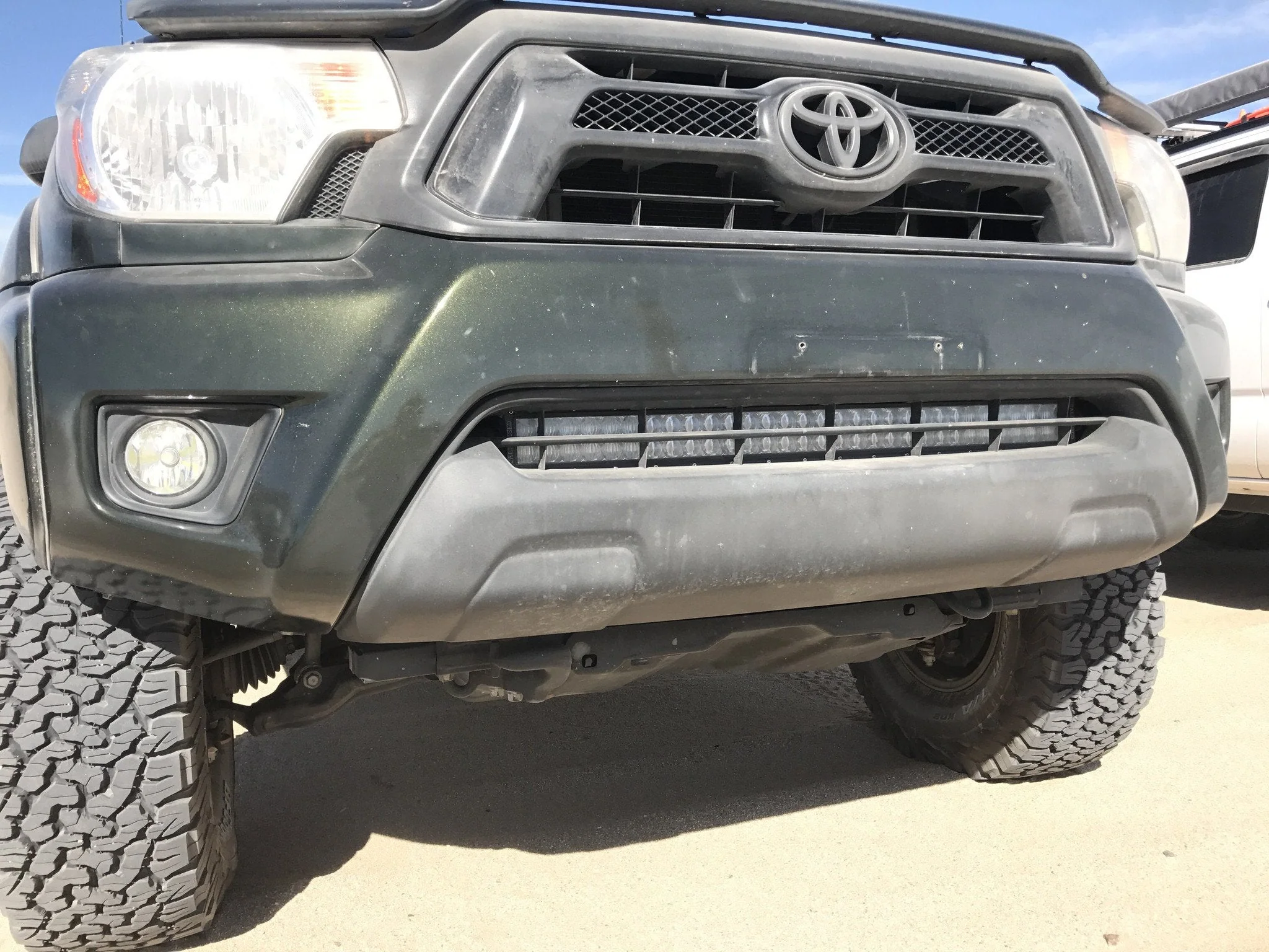 Cali Raised Lower Bumper Hidden LED Light Bar Kit For Tacoma (2005-2015) - Image 10