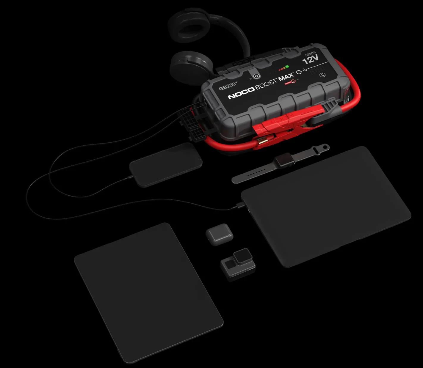Noco GB250+ 5250A 12V Boost MAX UltraSafe Jump Starter - Image 12