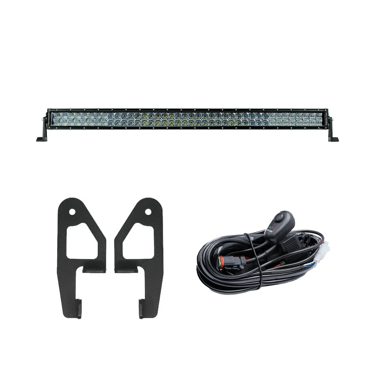 Cali Raised Premium Roof Rack Front Light Bar Kit For Tacoma (2024-Current) - Image 2