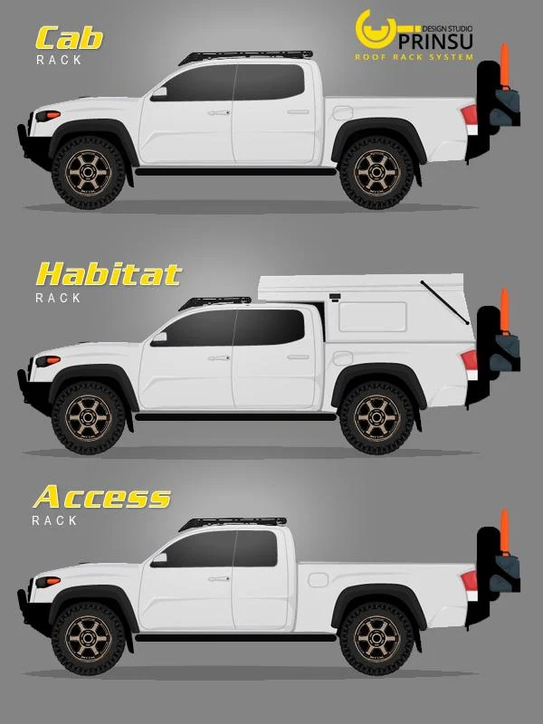 Prinsu Cab Rack For Tacoma (2005-2023) - Image 14
