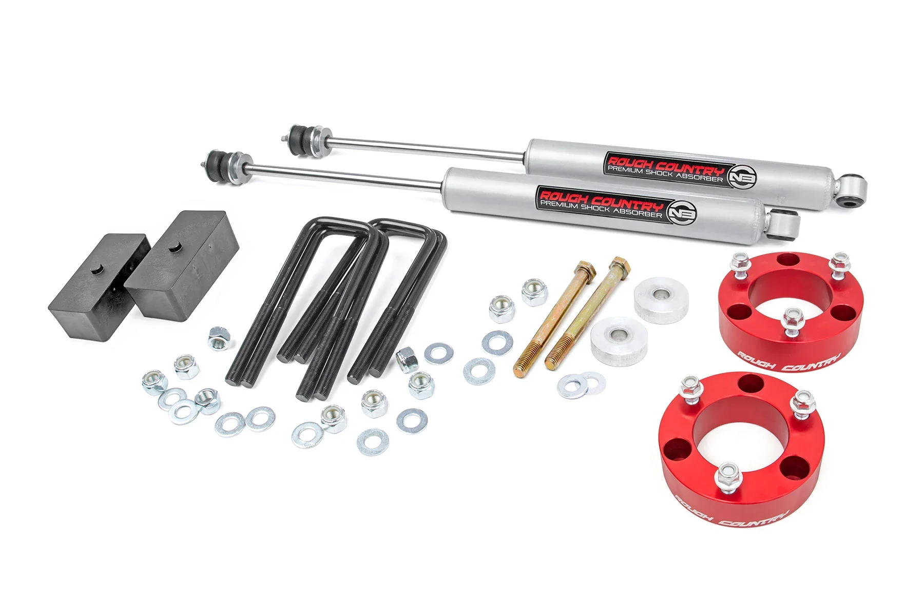 Rough Country 3" Spacer Lift For Tacoma (2005-2023) - Image 4