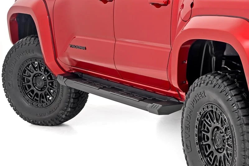 Rough Country HD2 Aluminum Running Boards For Tacoma (2024-Current) - Image 2