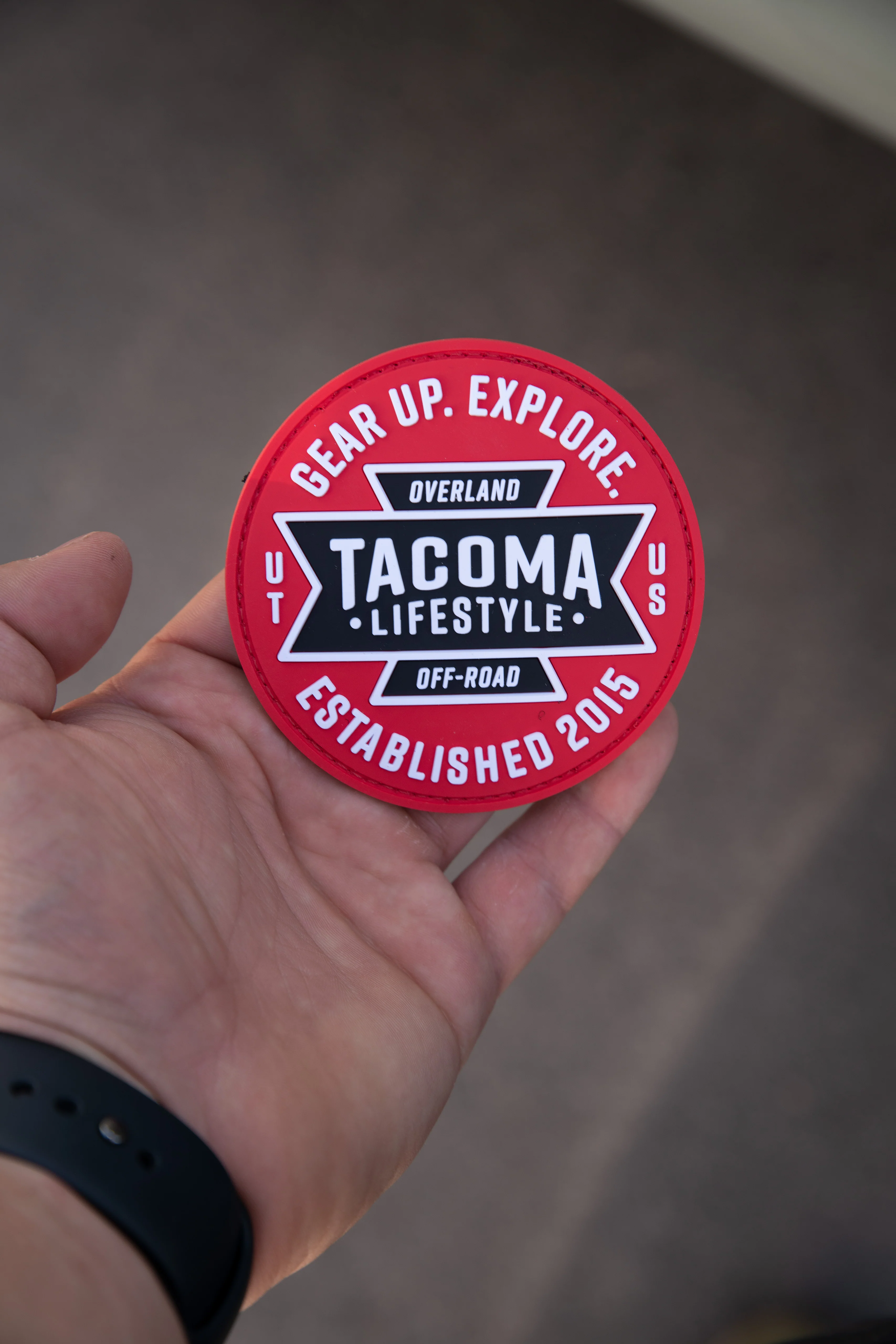 Tacoma Lifestyle Red Flagstaff Patch - Image 5