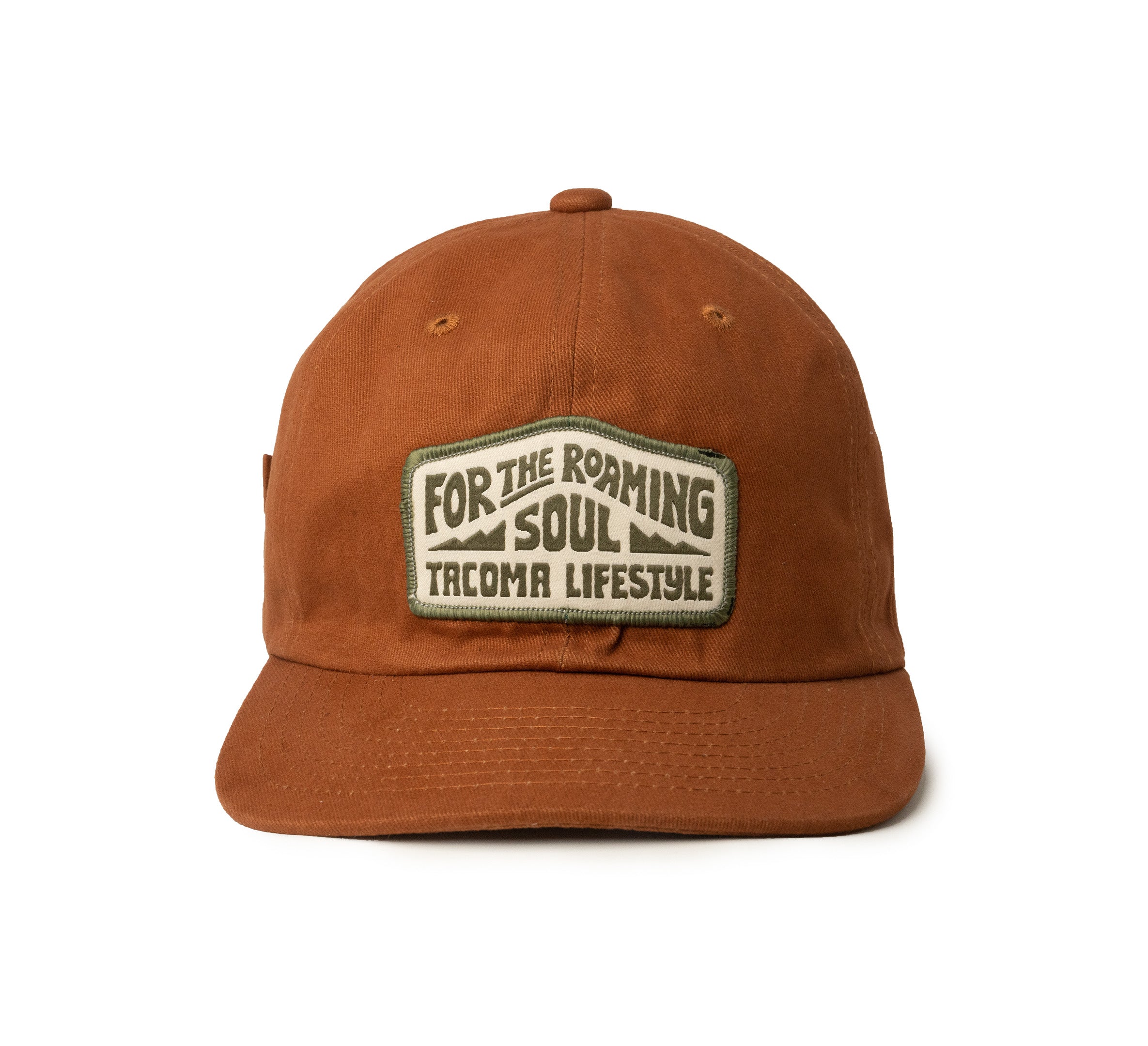 Tacoma Lifestyle For The Roaming Soul Rust Hat - Image 2