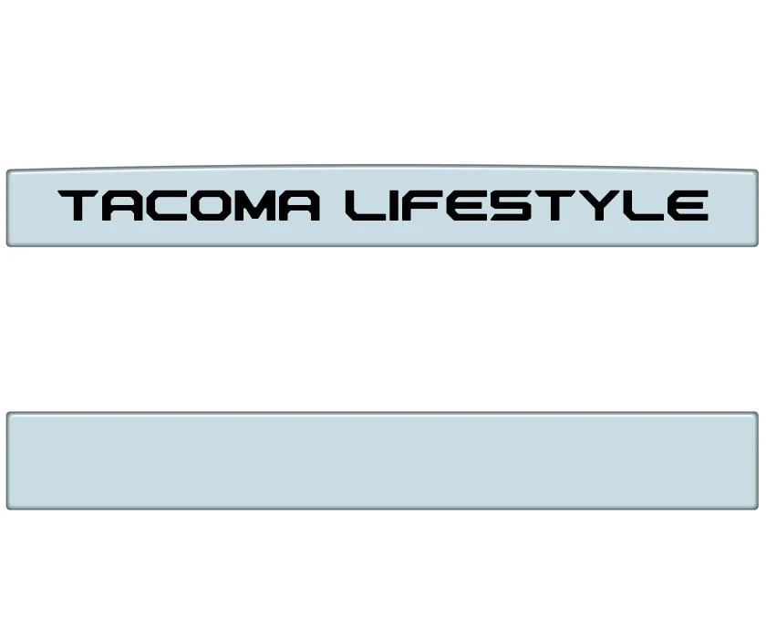 Tacoma Lifestyle Rear Power Sliding Window Accent Trim (2016-2023) - Image 12