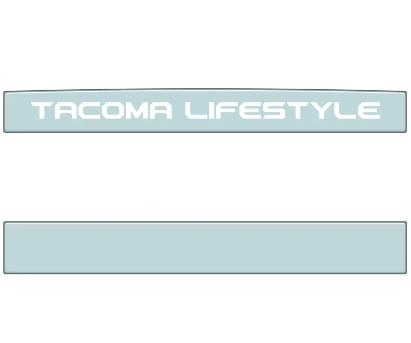 Tacoma Lifestyle Rear Power Sliding Window Accent Trim (2016-2023) - Image 15
