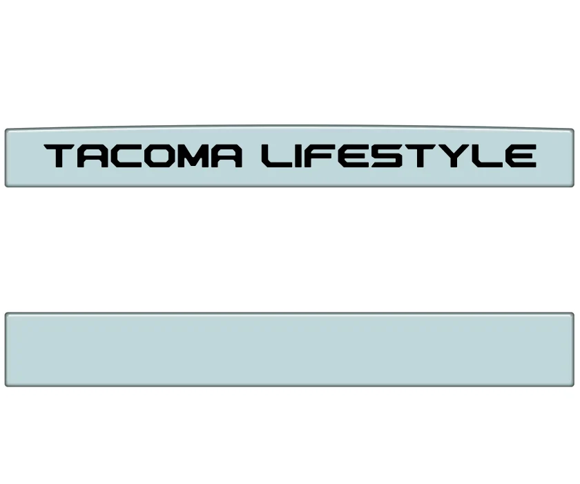 Tacoma Lifestyle Rear Power Sliding Window Accent Trim (2016-2023) - Image 16