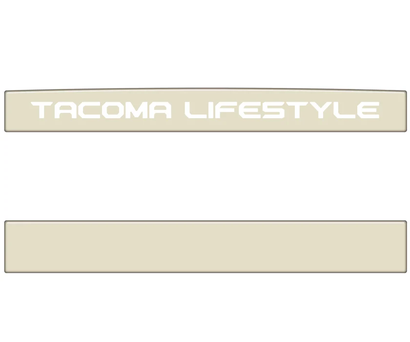Tacoma Lifestyle Rear Power Sliding Window Accent Trim (2016-2023) - Image 19