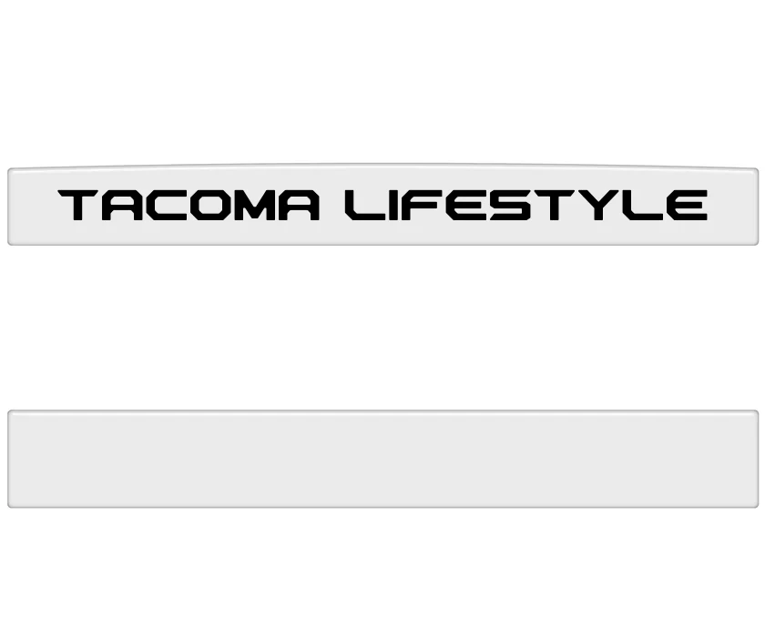 Tacoma Lifestyle Rear Power Sliding Window Accent Trim (2016-2023) - Image 27