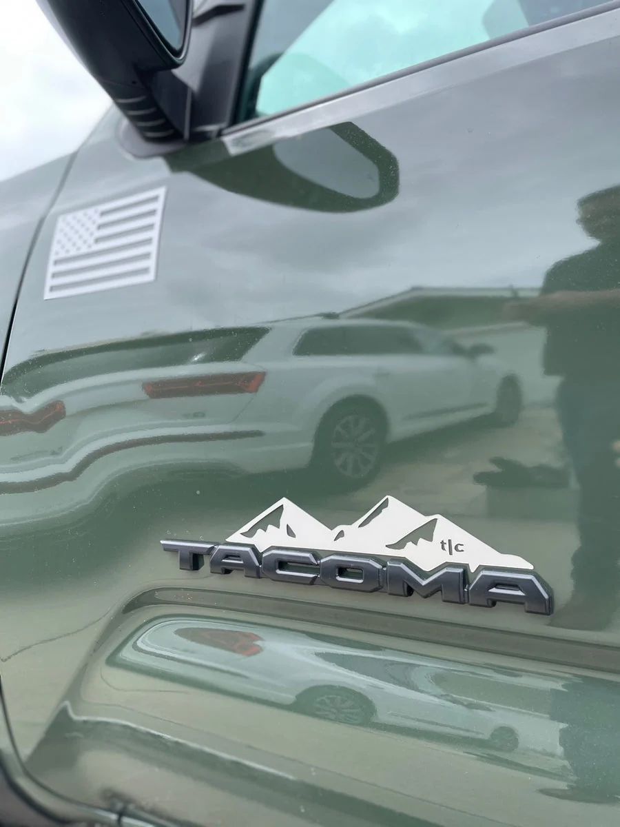 Tactilian Tacoma Badge Mountain Range Magnet (2016+) - Image 6