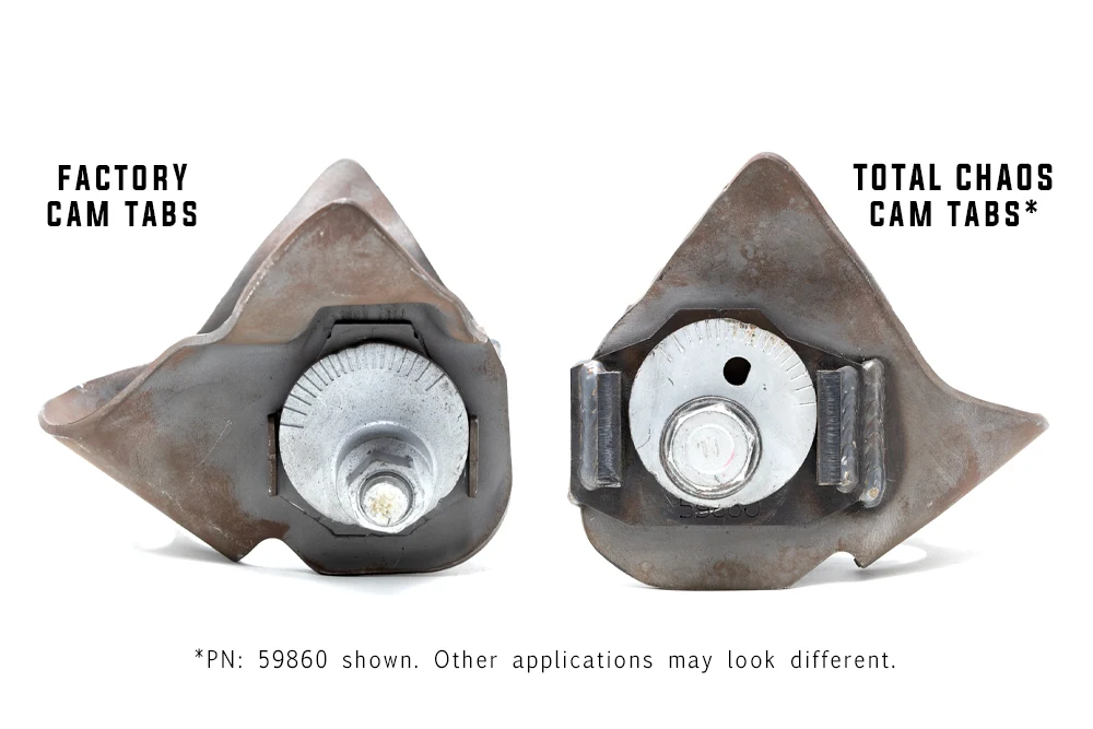Total Chaos Lower Control Arm Cam Tab Gussets For Tacoma (2005-2015) - Image 2