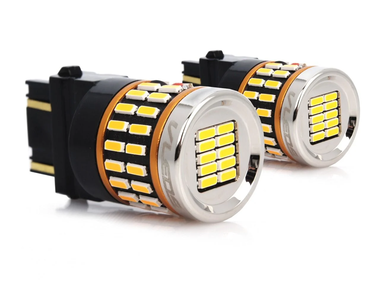 VLEDS Rear Turn Signal 50 LED High Visibility Amber + Hyperflash Fix For Tacoma (2005-2015)